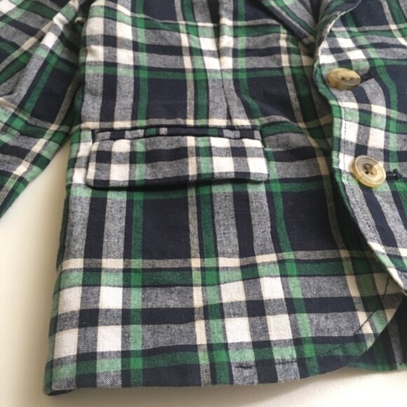 Janie and jack Plaid Blazer - Picture 3 of 10